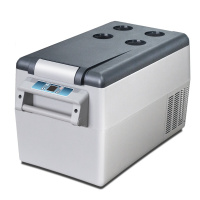 CF35-车家两用/LG压缩机冰虎35L车载冰箱制冷12v24v220V快速分区冷冻冷藏旅行医药货车压缩机小冰箱