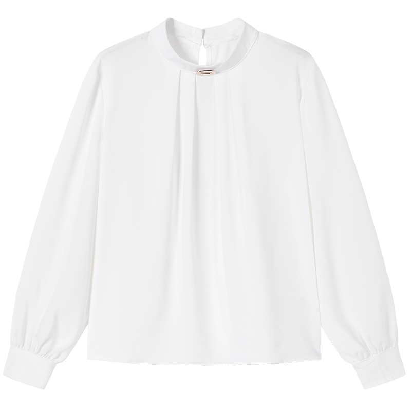 热卖/马克华菲女装2019夏装新款雪纺衬衫女装韩范气质上衣时尚显瘦衬衣