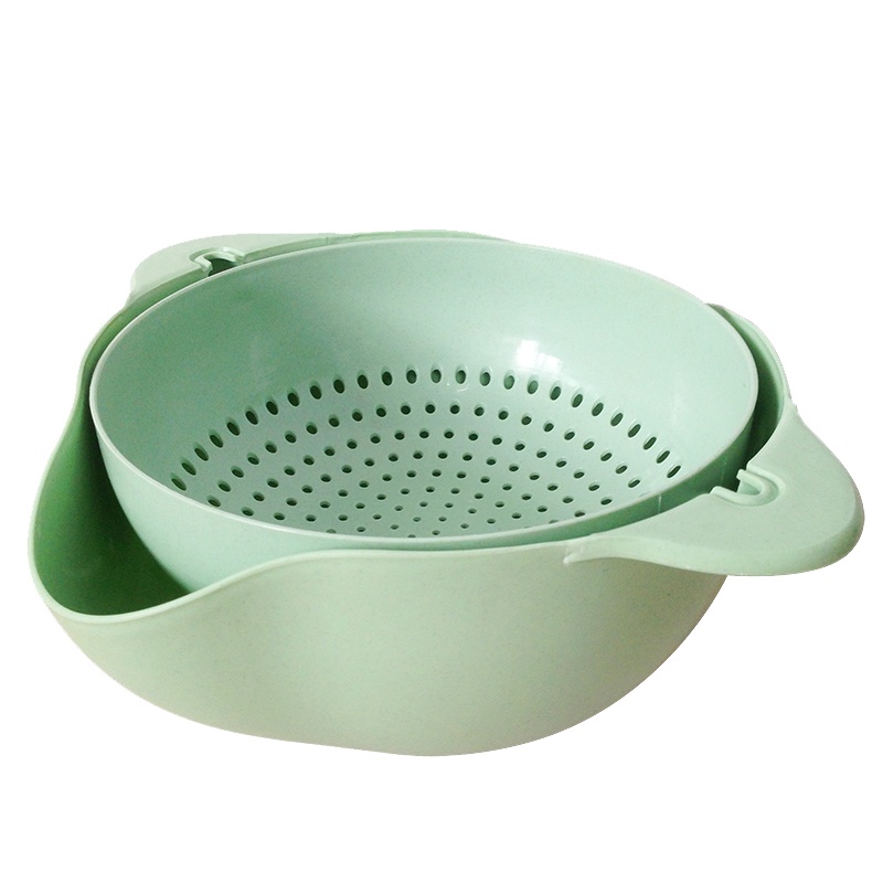 厨房双层旋转沥水篮 XTL347 (个)