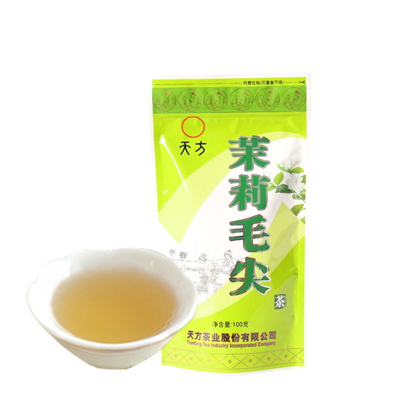 天方茉莉毛尖花茶100g袋装 茉莉花茶