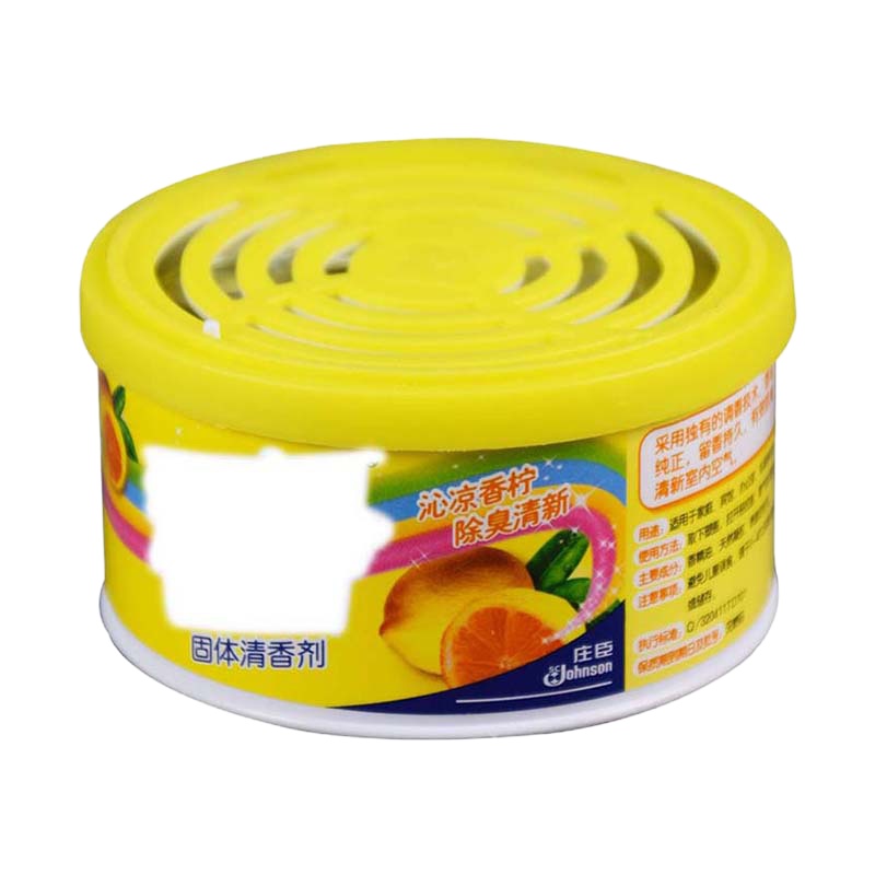 SCP 柠檬味固体清香剂70g SCP-12566 空气清新芳香剂 (盒)