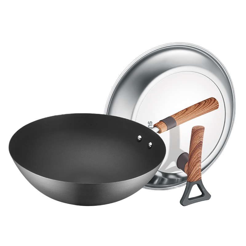 苏泊尔(SUPOR)有钛真不锈铁锅·可立盖 30cm HC30A1