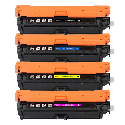 艾洁 CE340A(651A)硒鼓四色套装商务版 适用惠普HP M775dn M775z M775f 651A 打印机