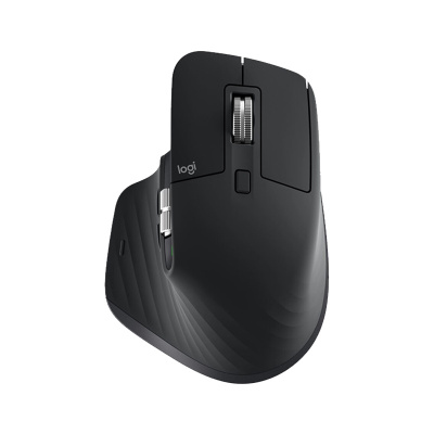 罗技(Logitech)MX Master3 无线蓝牙充电鼠标 办公鼠标 可编程鼠标宏 双模优联 带无线2.4G接收器