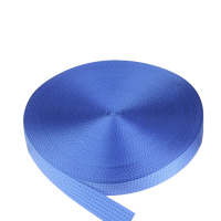 企购优品 工业橘黄色高强涤纶盘带 拉紧器绑带子 涤纶捆绑带 货车打包带 2.5-5公分宽扁绳 25mm宽*10米 橘色