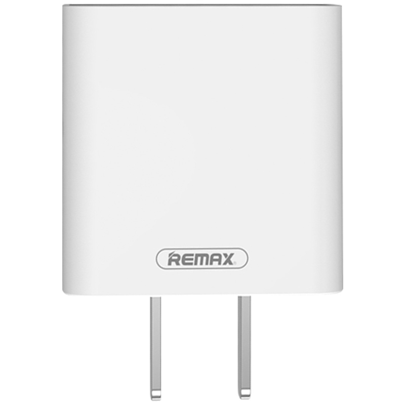 remax睿量 精灵旅行充电器 充头 3C认证2.1A适配器 单USB通用手机充电头 白色
