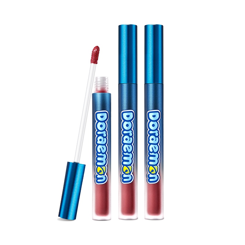 colorkey珂拉琪哆啦A梦空气唇釉丝绒哑光口红初学者1.7g