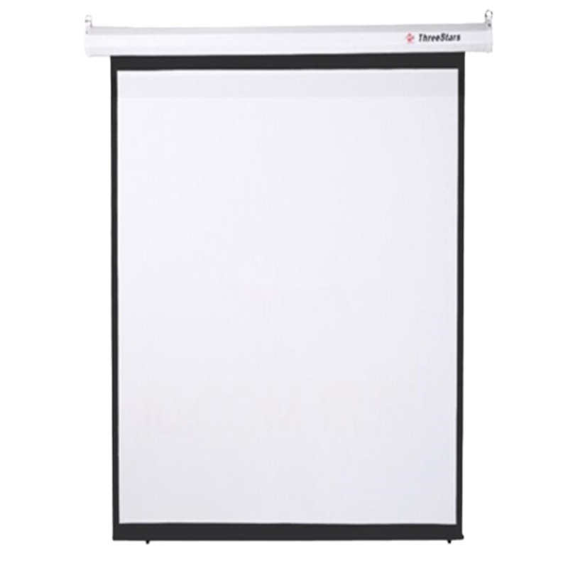 120寸电动遥控幕布投影布