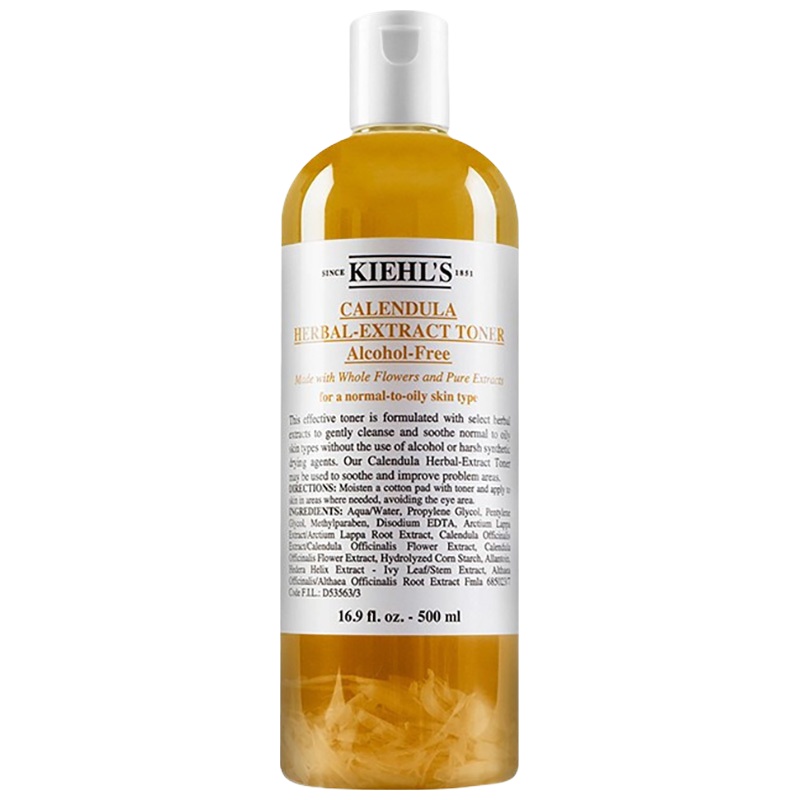 科颜氏(Kiehl's) 金盏花植物爽肤水500ml 补水保湿收缩毛孔 控油平衡
