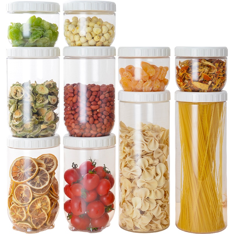 乐扣乐扣家用厨房储物罐食品零食面条五谷杂粮收纳密封罐礼盒装