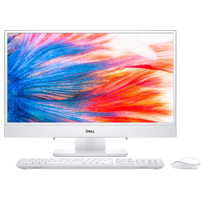 戴尔/DELL 灵越 3475-R1608W 23.8英寸 窄边框一体机电脑 A6-9225 8G 1TB 集显 白色 定制