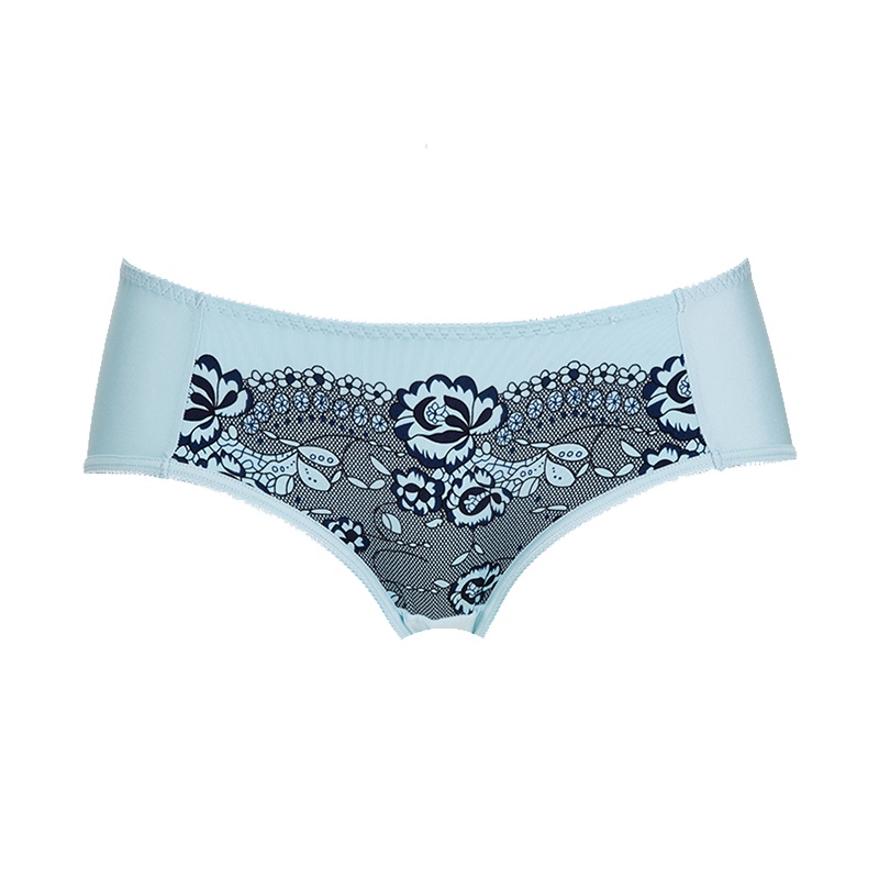 古今印花中腰三角内裤女士舒适细腻弹力性感舒适透气包臀 1G852