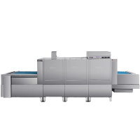 德玛仕(DEMASHI)商用洗碗机 长龙式 全自动化大型酒店食堂餐厅饭店大容量刷碗机厨房设备FT-2BT2三缸双喷