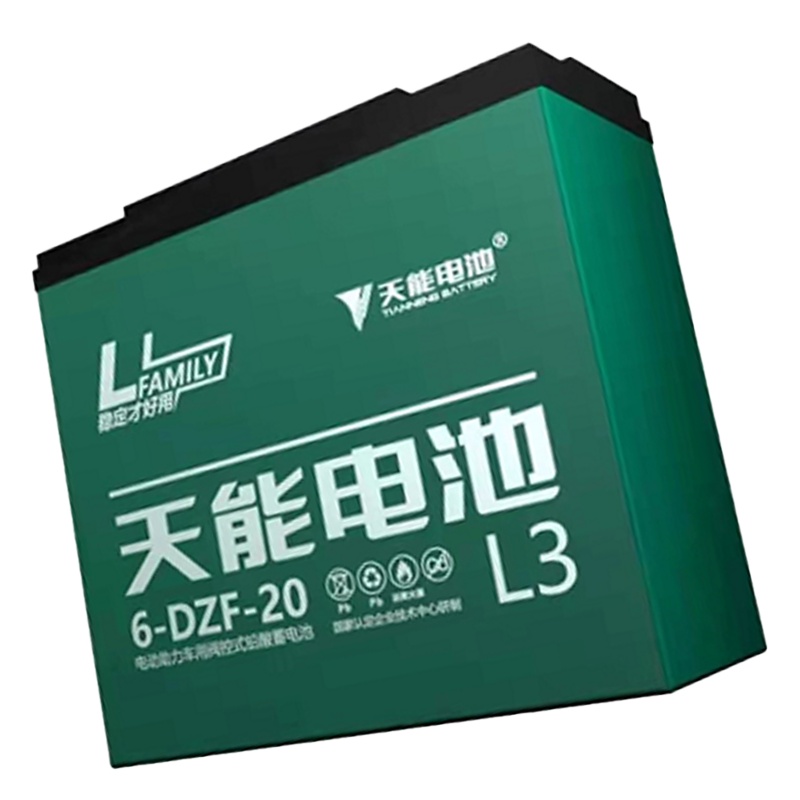 天能 72V20AH 电池 6-DZF-20(6只) 两轮电动车电瓶
