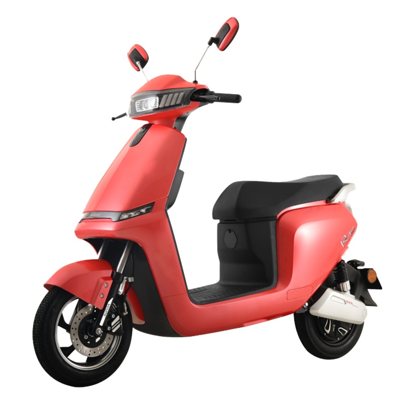 新日(Sunra)电动车 电动摩托车 R3 高端代步踏板车60V锂电池电瓶车代步车 成人男女双人通勤电动电瓶车 碧波亮绿