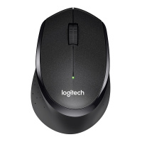 罗技(Logitech) M330无线鼠标 办公笔记本省电鼠标M280/M275升级(黑色)