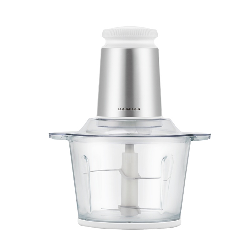 乐扣乐扣(LOCK&LOCK)料理机 多功能绞肉机搅拌机 家用电动大容量搅肉机碎菜机婴儿辅食机 EJM181WHT 3L