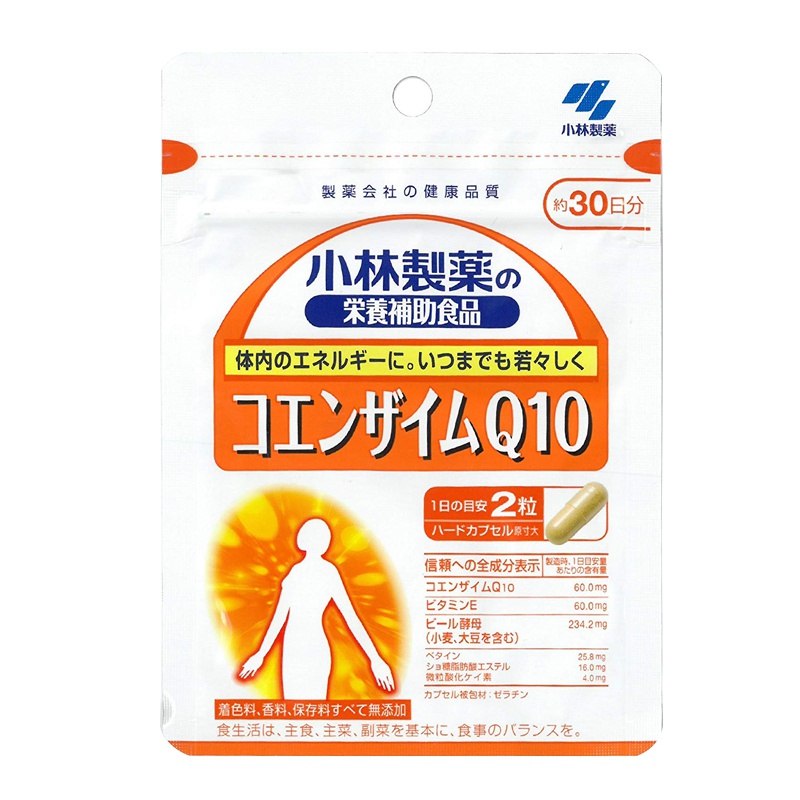 KOBAYASHI小林制药辅酶Q10胶囊60粒