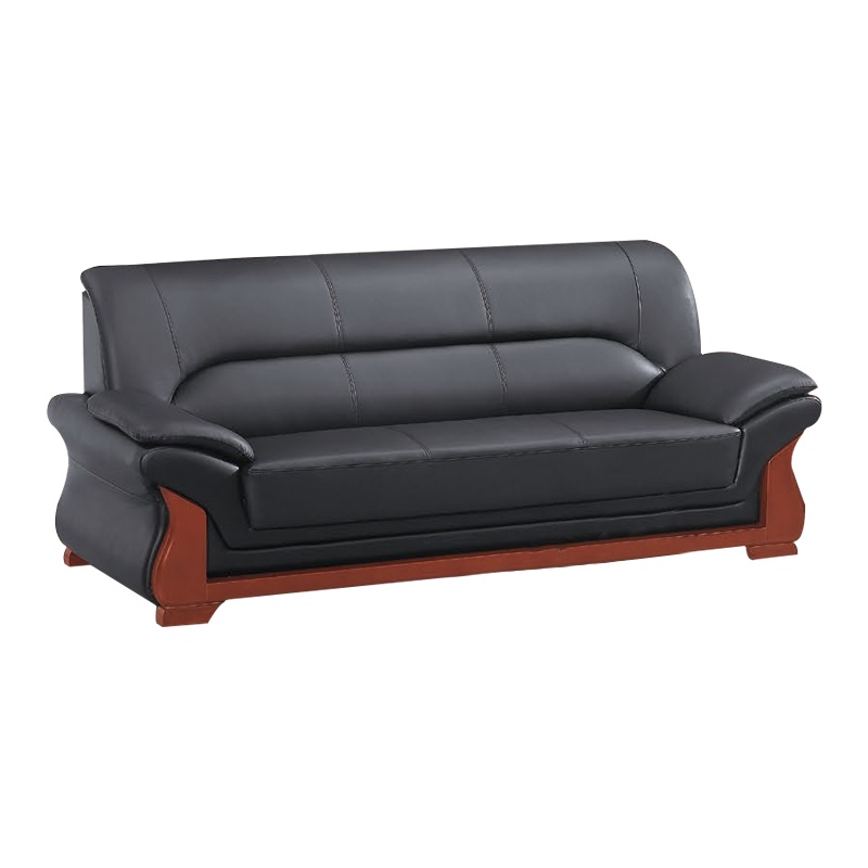 科朔 沙发 办公接待沙发商务沙发 西皮三人位 XTD8753