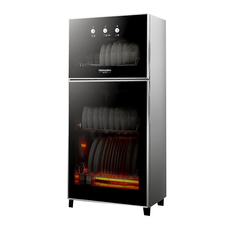 德玛仕（DEMASHI）家用立式消 毒 柜（高温 二星小型 碗柜消毒机箱）