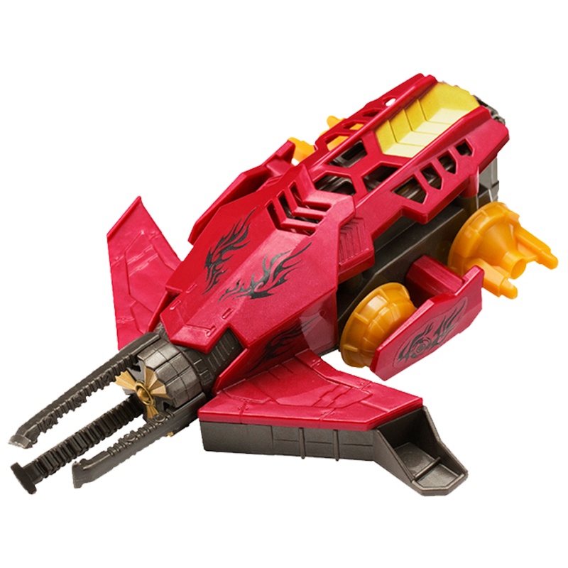 三宝炫斗战轮玩具翻转格斗对战车炎龙战刃疾电獠牙儿男孩玩具套装 标准版战轮-炎龙战刃