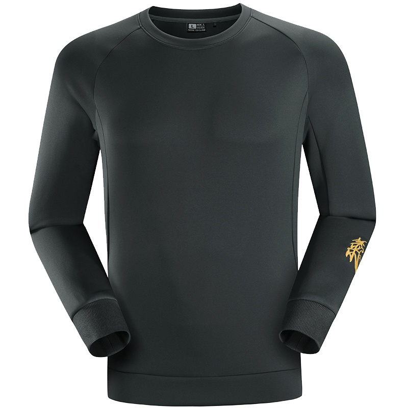 Kailas凯乐石户外旅行运动男款运动圆领套头卫衣