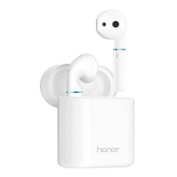 华为荣耀(honor)无线蓝牙耳机FlyPods[铃兰白 标配版]无线双耳触控智能APP控制蓝牙音乐耳机 CM-H2S