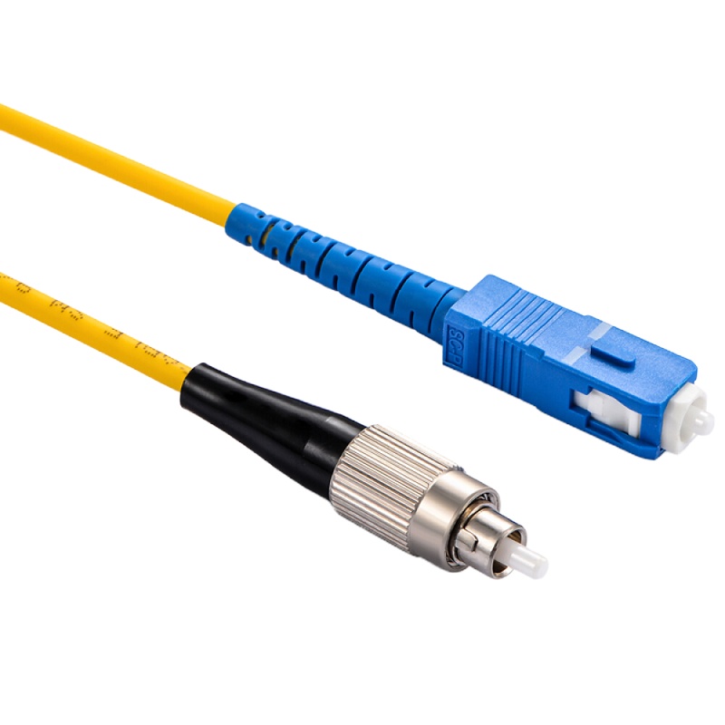 企购优品 光纤跳线 电信级SC-FC网线单模单芯 3米 收发器尾纤 FSC-102