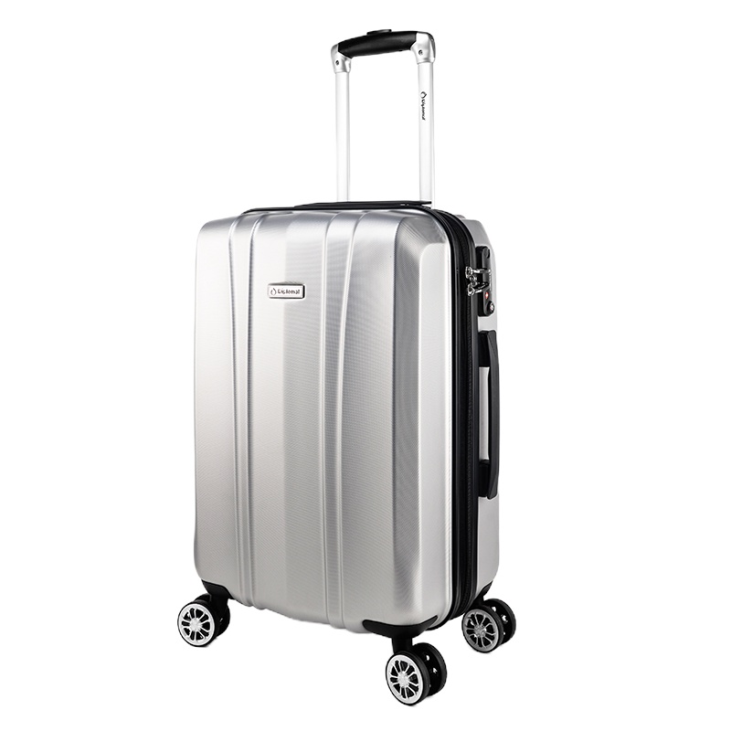 外交官Diplomat时尚万向轮拉杆箱 DS-1293B 银色