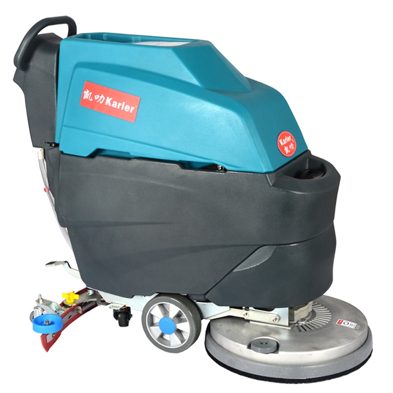 全自动洗地机手推式电瓶自动洗地机工厂物业超市商场多功能洗地机