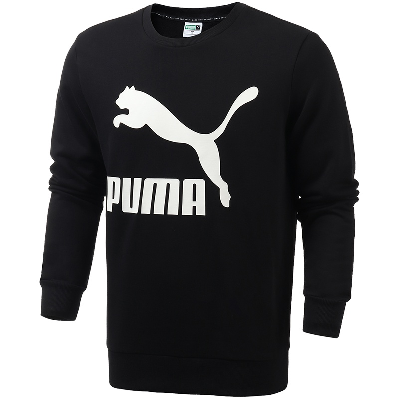 【自营】PUMA彪马男装运动服休闲针织套头衫圆领卫衣595892