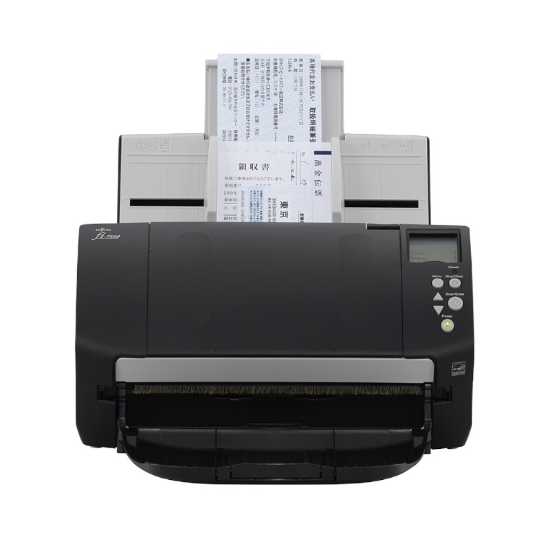 富士通(FUJITSU)Fi-7160 A4幅面 高速双面自动进纸馈纸式扫描仪 60页/120面SZ