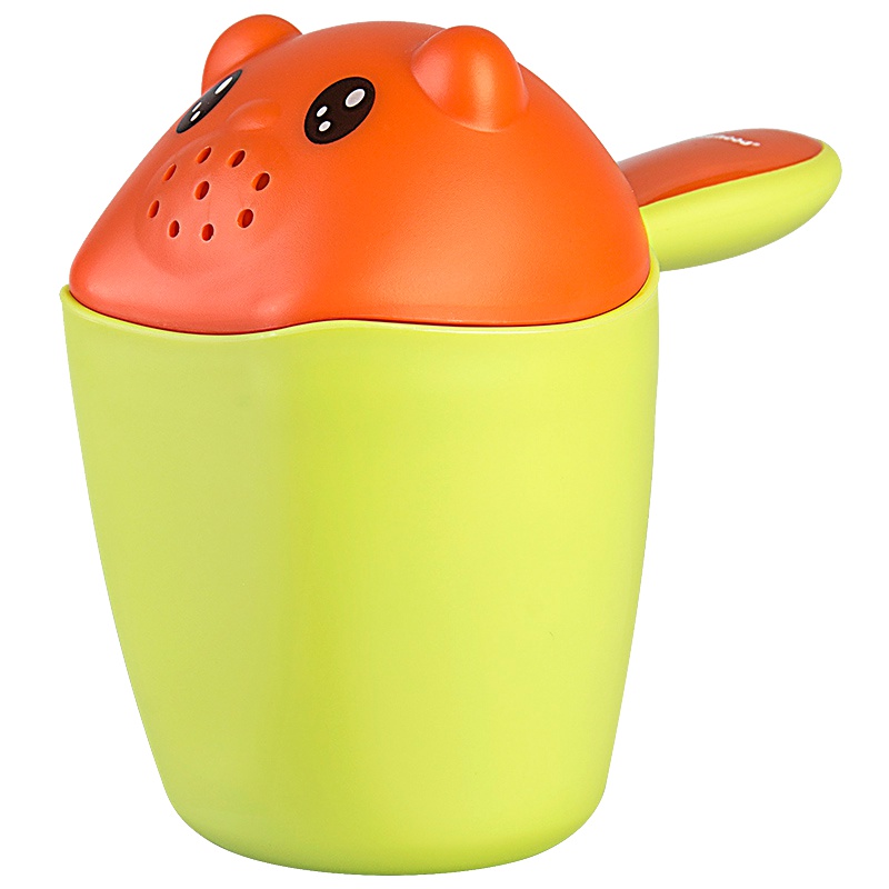 世纪宝贝(babyhood)小熊熊洗头杯BH-713 绿色 儿童洗头神器杯洗头花洒