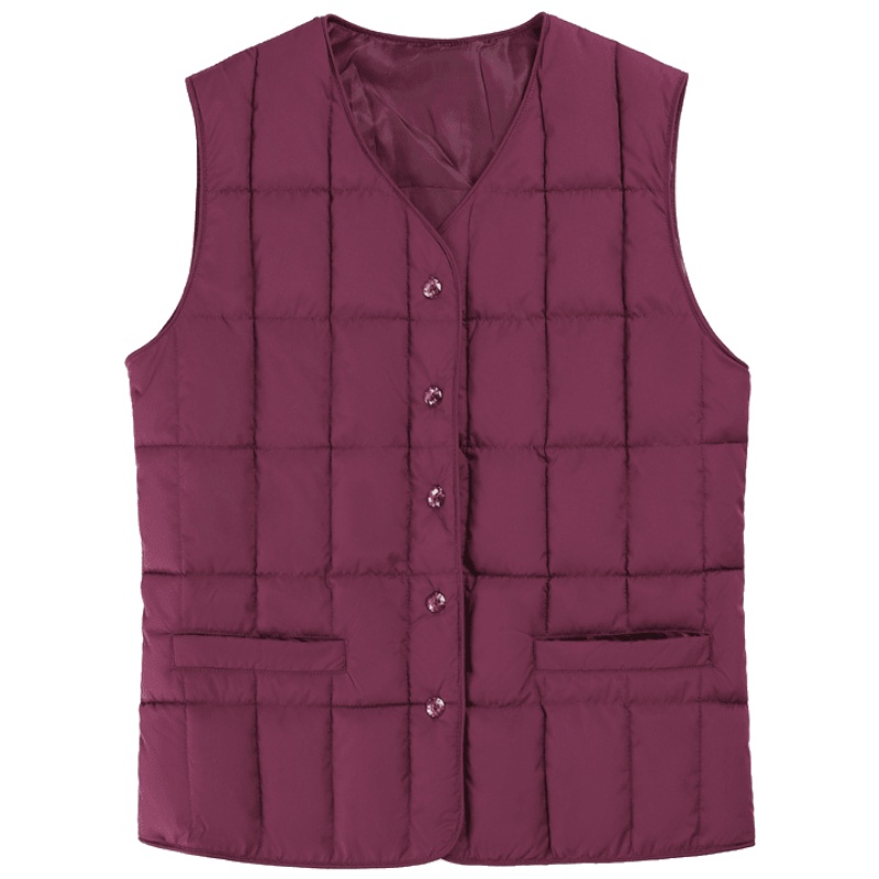 妈妈装羽绒棉马甲女中老年加肥大码保暖背心奶奶居家内穿小马夹