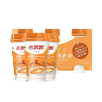 香飘飘 冲泡奶茶 麦香口味 Q弹椰果 便携式80g*3 三连杯装