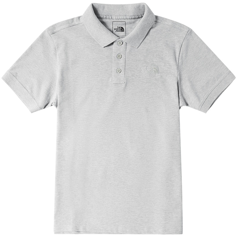 北面（TheNorthFace）户外男款休闲半袖短袖POLO衫T恤4997