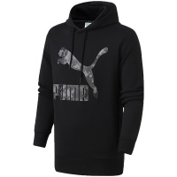 PUMA彪马运动服男装套头连帽连针织长袖卫衣577570-