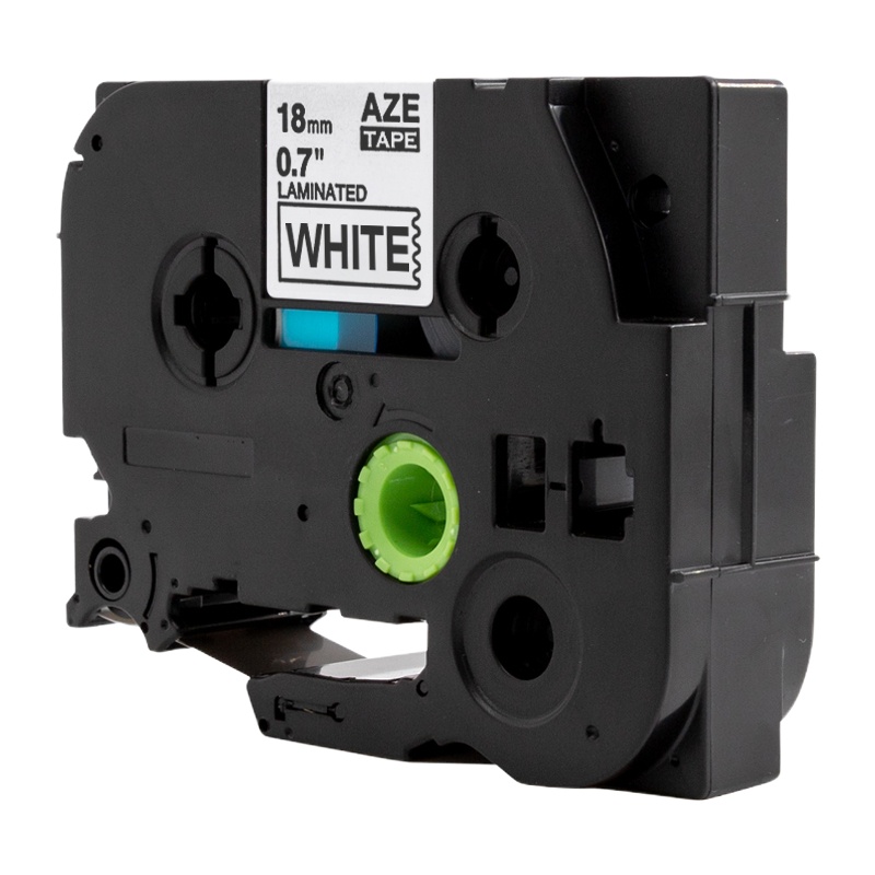 [精选]雅富仕-兼容Brother标签机/标准覆膜标准覆膜标签色带TZE-241白底黑字18mm*8M