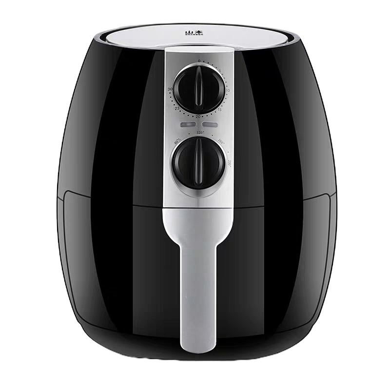 奥克帅(AOKESHUAI) 多功能家用智能空气炸锅全自动4.5L大容量薯条机电炸锅 单个装
