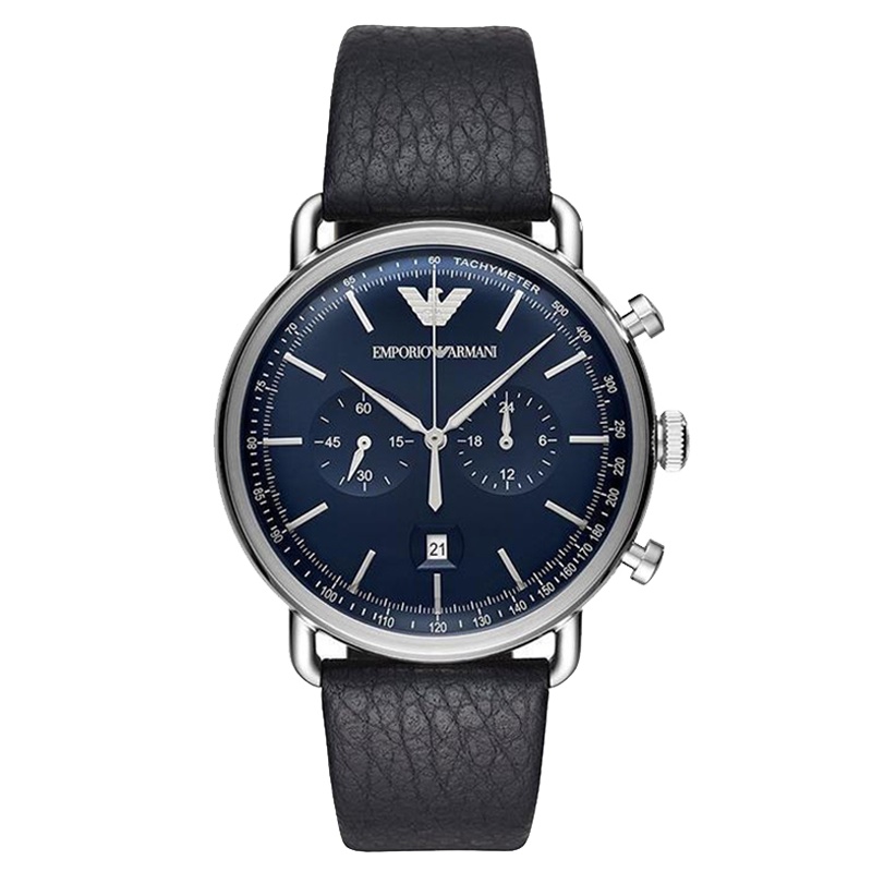 阿玛尼（Emporio Armani) 手表 计时器表休闲商务 运动石英表 男 AR11105