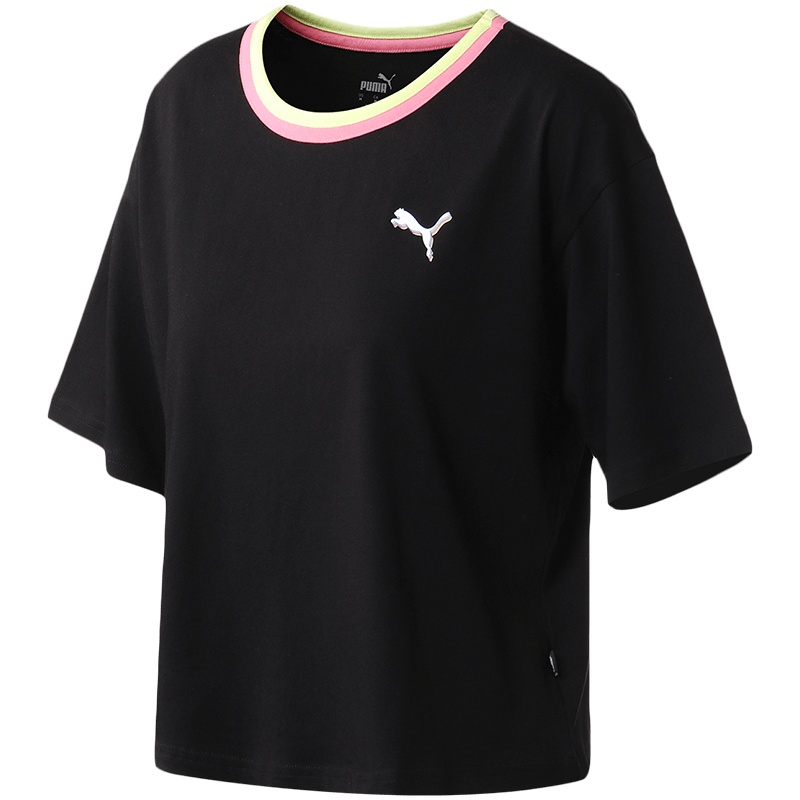 PUMA彪马女装运动服休闲圆领短袖T恤586043