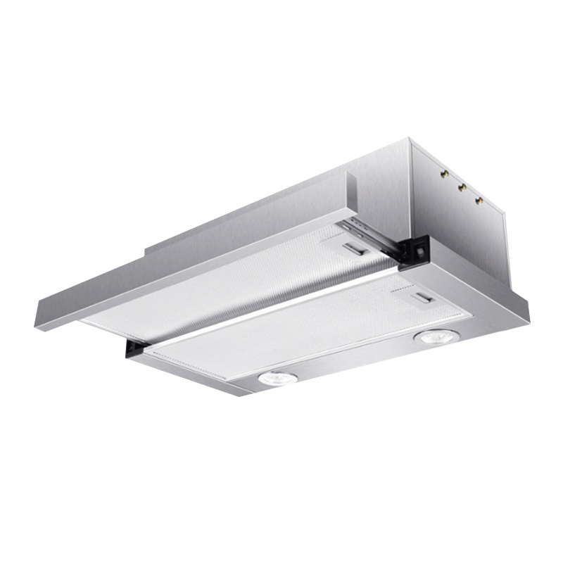 欢呼好太太抽油烟机抽拉式隐藏式600mm小尺寸欧式顶吸式公寓出租房酒店房车家用小户型烟机单烟机17立方大吸力小型T型