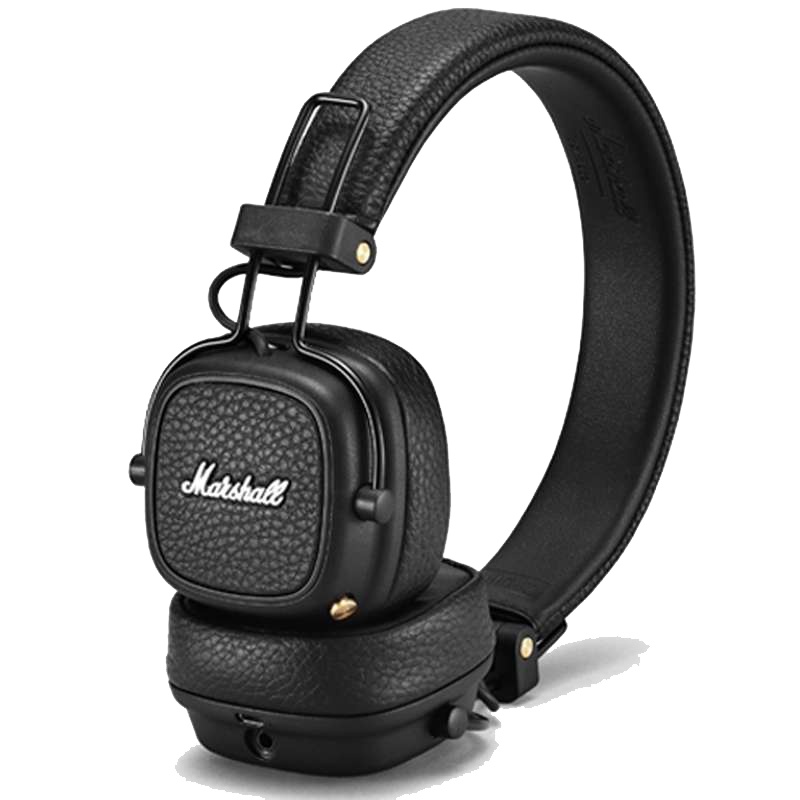 Marshall马歇尔 Major Ⅲ Bluetooth 头戴式无线蓝牙可折叠 3代耳机 黑色
