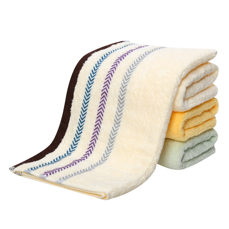 2条装金号毛巾纯棉洗脸家用成人大毛巾柔软吸水情侣74*34cm