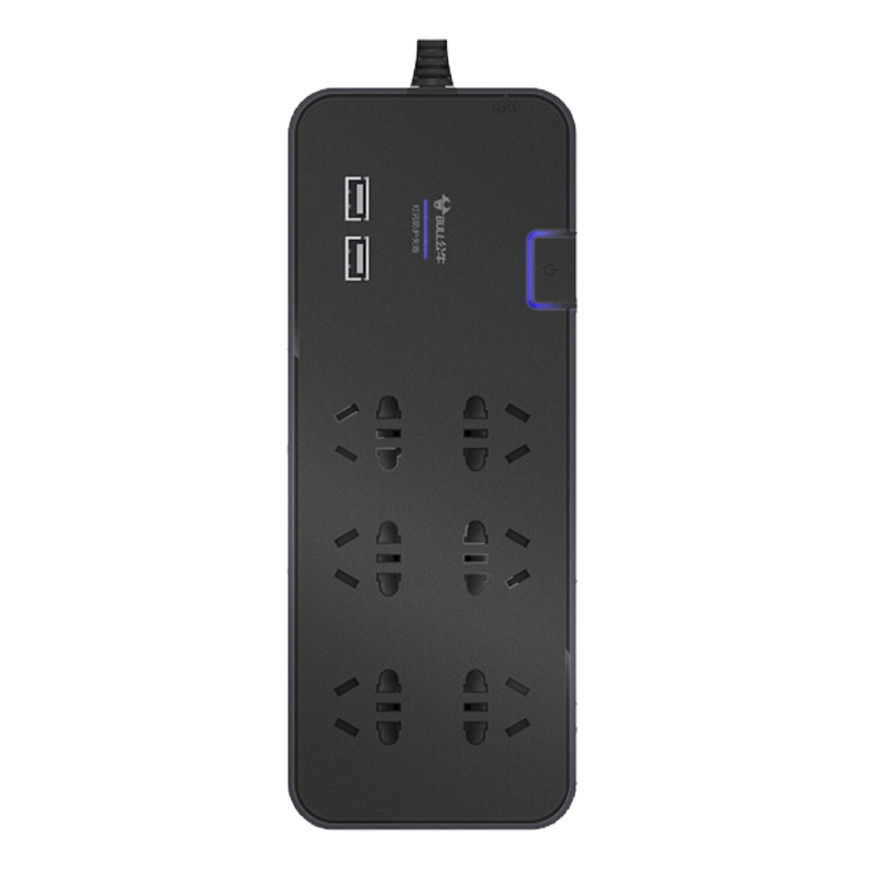 公牛插排 GN-216 6位总控全长5米 单个装 Z