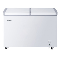 海尔统帅(Leader)FCD-215LD 215升双温商用小冰箱 卧式冷柜商用 蝶门双温冰柜 家用商用二合一小冰箱