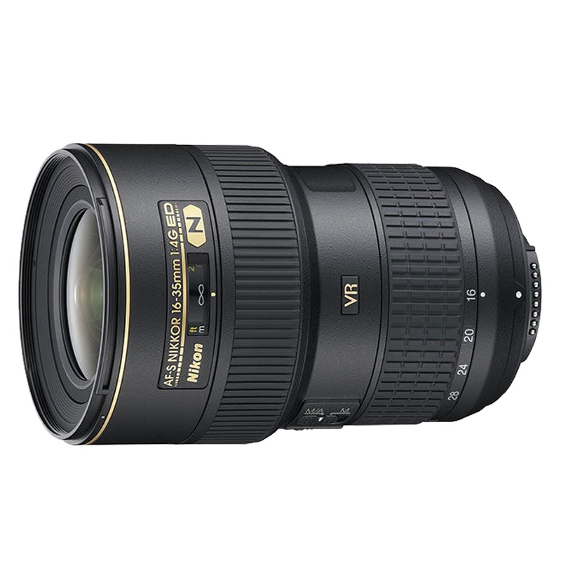 尼康(Nikon) AF-S 16-35mm f/4G ED VR 尼康卡口 77mm口径 广角变焦镜头