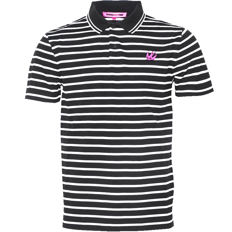 MCQ ALEXANDER MCQUEEN亚历山大麦昆 男士Polo衫短袖T恤燕子款