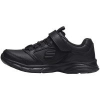 【自营】Skechers斯凯奇女大童休闲鞋黑色低帮运动鞋82272L