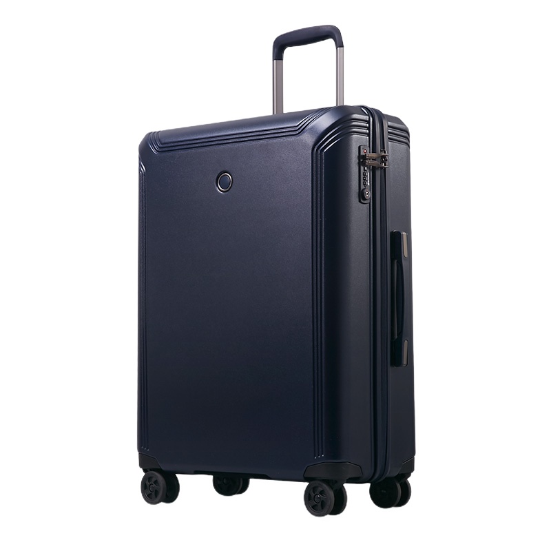 爱可乐(Echolac)行李箱飞机轮新款拉杆箱男女密码登机箱pc162y时尚商务旅行箱